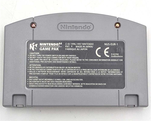 Knife Edge - Cartridge - Nintendo 64 Spil - (EUR) (A Grade) (Genbrug)